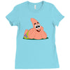 patrick star Ladies Fitted T-Shirt
