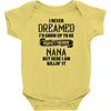 Perfect Freakin Nana Baby Onesie