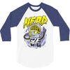astronaute nerd 3/4 Sleeve Shirt