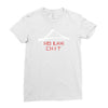 ho lee chit Ladies Fitted T-Shirt