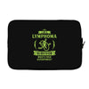 I am a Lymphoma Cancer Survivor - What's Your Superpower? Laptop sleeve