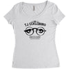 t . j Women's Triblend Scoop T-shirt