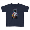 who loves golden retriever Toddler T-shirt