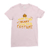 scary teacher costume Ladies Fitted T-Shirt