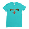 stranger falls 2 Ladies Fitted T-Shirt