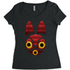 Mononoke Mask Women's Triblend Scoop T-shirt