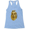 gold grenade Racerback Tank