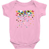 Flying Paper Planes Baby Bodysuit