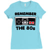 remember the 80's Ladies Fitted T-Shirt