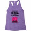 Donna and DynamoS Racerback Tank