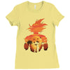 beautiful sunset Ladies Fitted T-Shirt