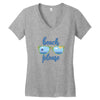 Beach Please Women's V-Neck T-Shirt