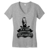 I Am Doberman Pinscher Actually In A Very Commited Relationship Women's V-Neck T-Shirt
