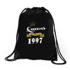 queens are born in 1997 Drawstring Bags