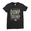 dump trump Ladies Fitted T-Shirt