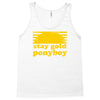 stay gold ponyboy the outsiders movie book Tank Top