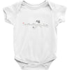 banksy style ak47 art   funny Baby Bodysuit