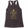 i drink Racerback Tank