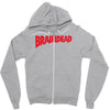 brainded logo Zipper Hoodie