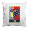 lie Throw Pillow