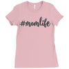 mom life svg Ladies Fitted T-Shirt
