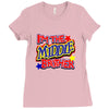 i'm the middle brother Ladies Fitted T-Shirt