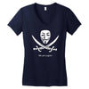 we are legion Women's V-Neck T-Shirt