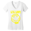 king of grunge Women's V-Neck T-Shirt