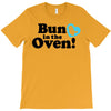 Bun in the Oven with Heart Baby Boy T-Shirt