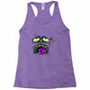 monster face Racerback Tank