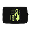lyme disease awareness Laptop sleeve