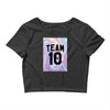 Holographic Team 10 Crop Top