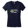 soon to be mom Women's V-Neck T-Shirt