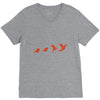 Origami Animal V-Neck Tee