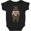 i need a hug Baby Bodysuit