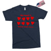 my heart is filled with love Exclusive T-shirt