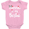 Minnie is my Bestie Baby Bodysuit