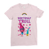 birthday troll Ladies Fitted T-Shirt