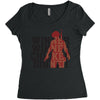 Pubg Silhouette Women's Triblend Scoop T-shirt