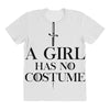a girl has no costume (black) All Over Women's T-shirt