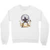 witch cat night Crewneck Sweatshirt
