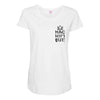 Magnifique With Crown Maternity Scoop Neck T-shirt