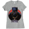 black panther Ladies Fitted T-Shirt
