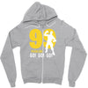 go! go! go! batle royal gaming Zipper Hoodie