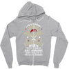 I'm A Veteran Granddad T Shirt Zipper Hoodie