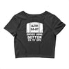 nintendo 64 n64 games were better unisex Crop Top