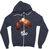 back from the pit Zipper Hoodie