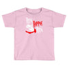 run hippie run Toddler T-shirt