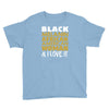 melanin african american woman Youth Tee