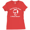 you got no fans Ladies Fitted T-Shirt